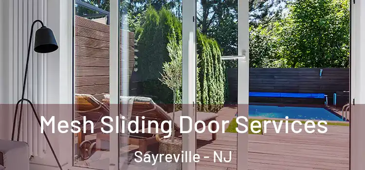 Mesh Sliding Door Services Sayreville - NJ